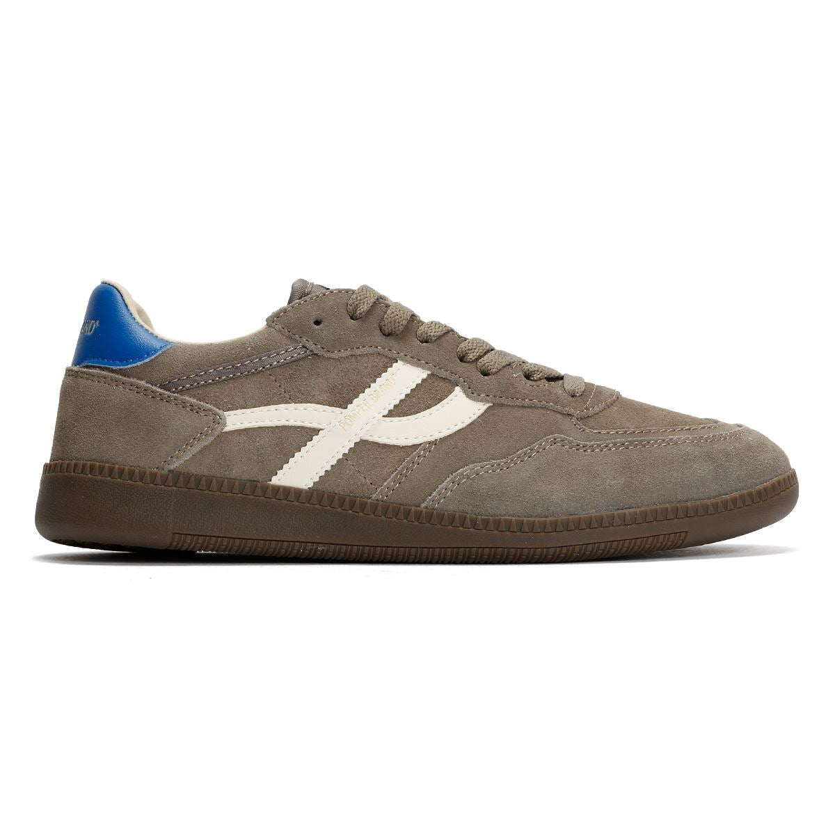Pompeii Elan Sala Suede Men's Grey Sky Trainers