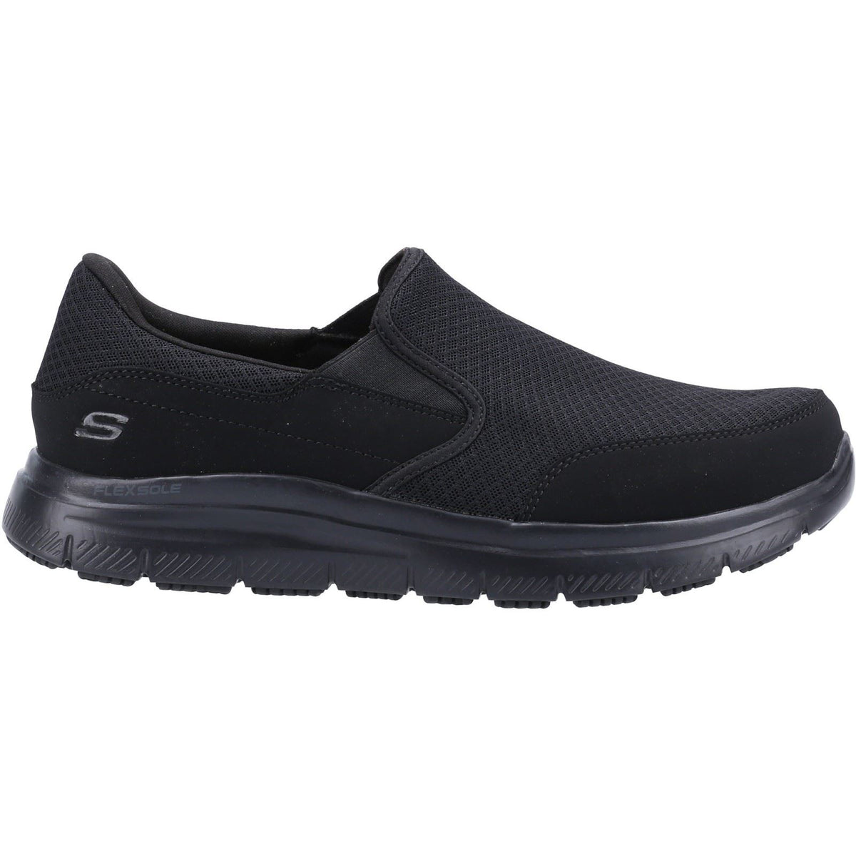 Skechers Workwear McAllen Wide Textile Men's Black Safety Trainers