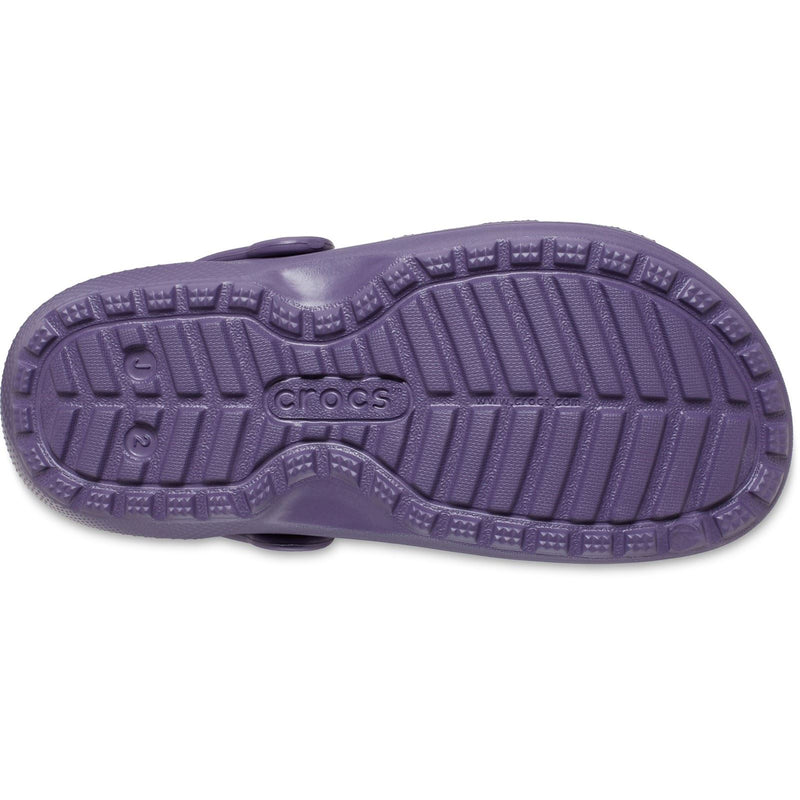 Crocs Classic Lined Thermoplastic Kid's Nightshade Clogs