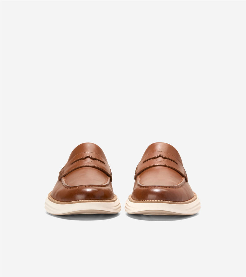 Cole Haan ØriginalGrand Horizon Leather Men's Tan Penny Loafers
