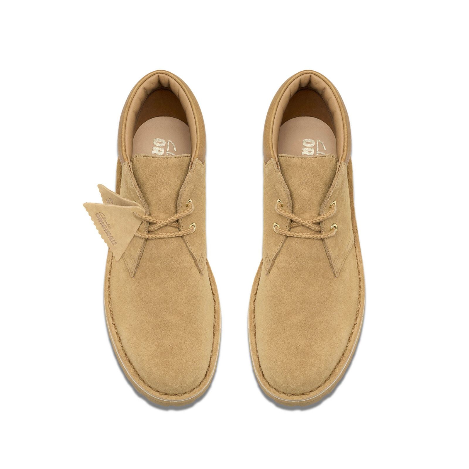Clarks Originals Desert 2456 Rock Suede Women's Maple Boots