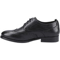 Hush Puppies Natalia Leather Women's Black/Black Brogues Shoes