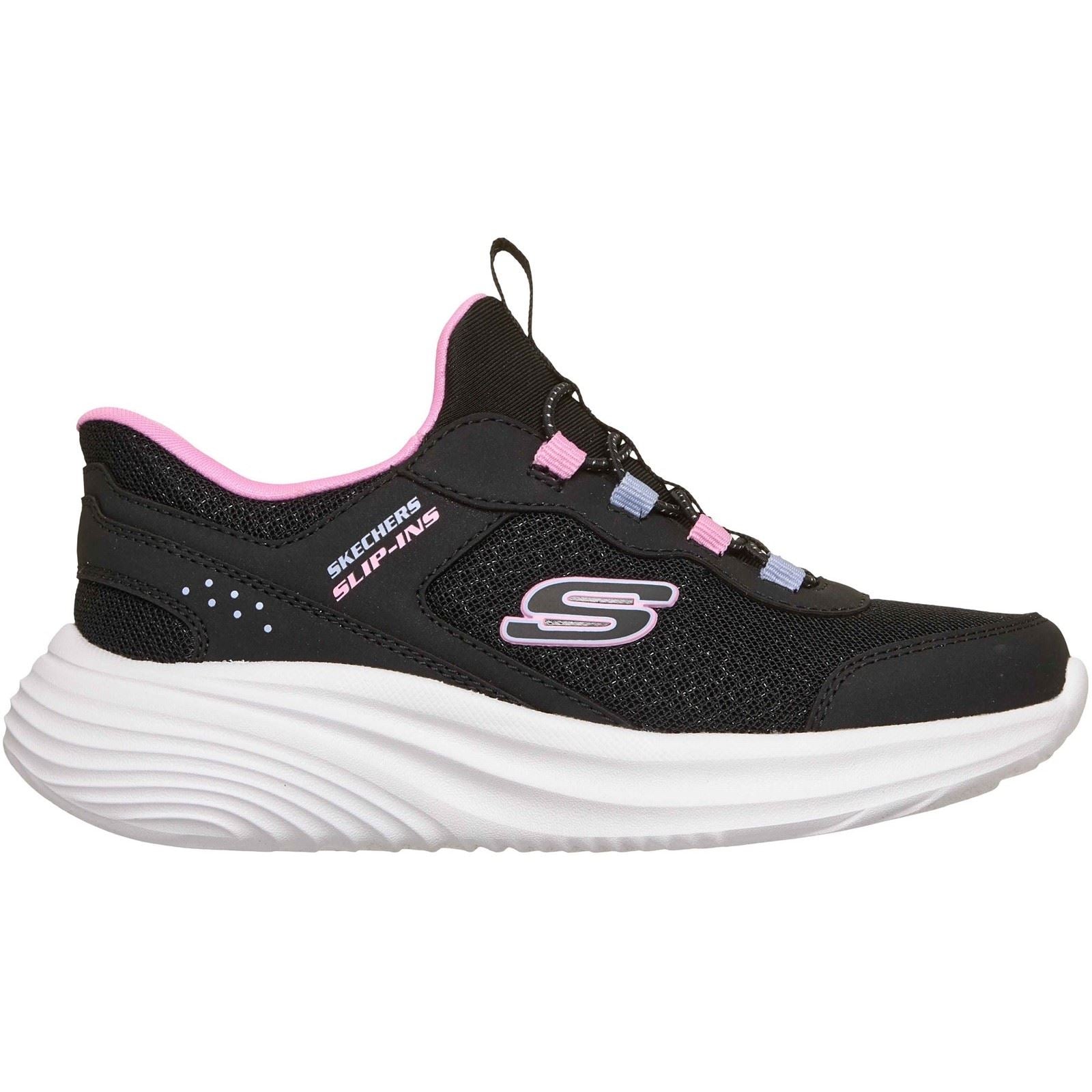 Skechers Bounder Pro Polyurethane Black Trainers