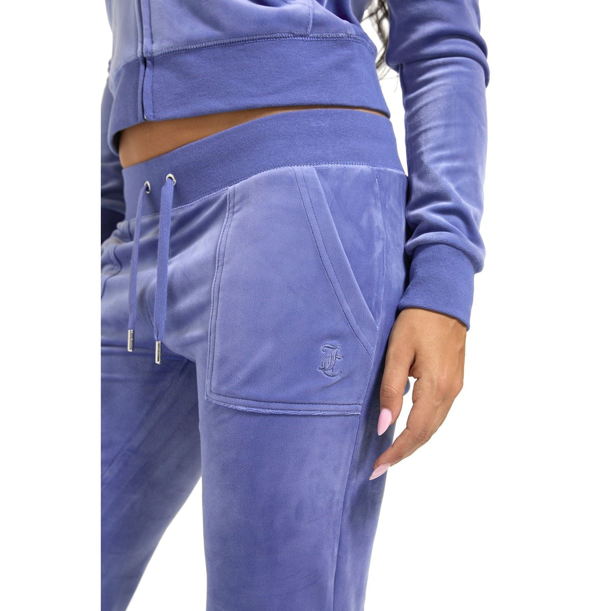 Juicy Couture Del Ray Pant Polyester Women's Grey Joggers
