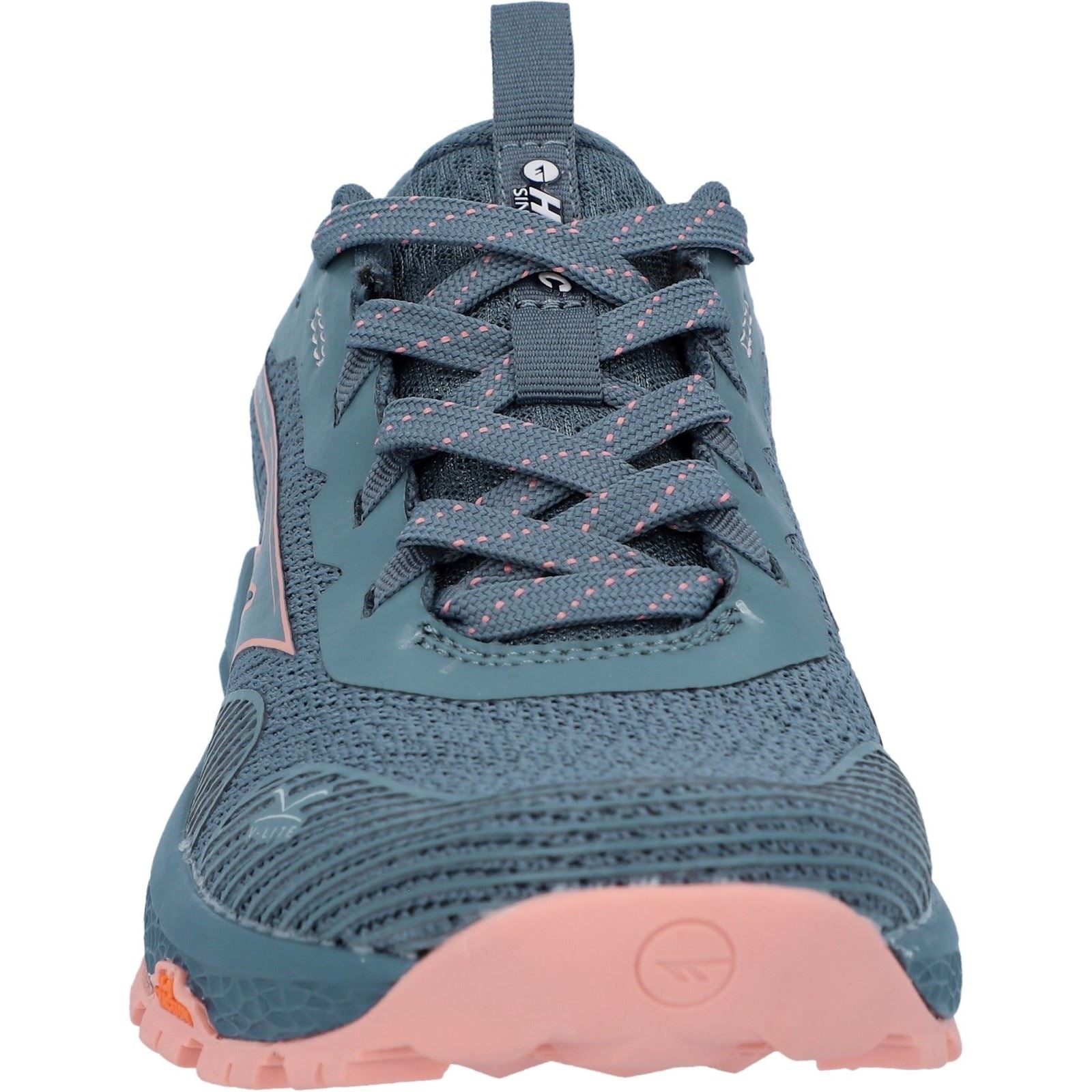 Hi-Tec Geo Nakuru Synthetic Women's Flintstone/Coral Hiking Boots