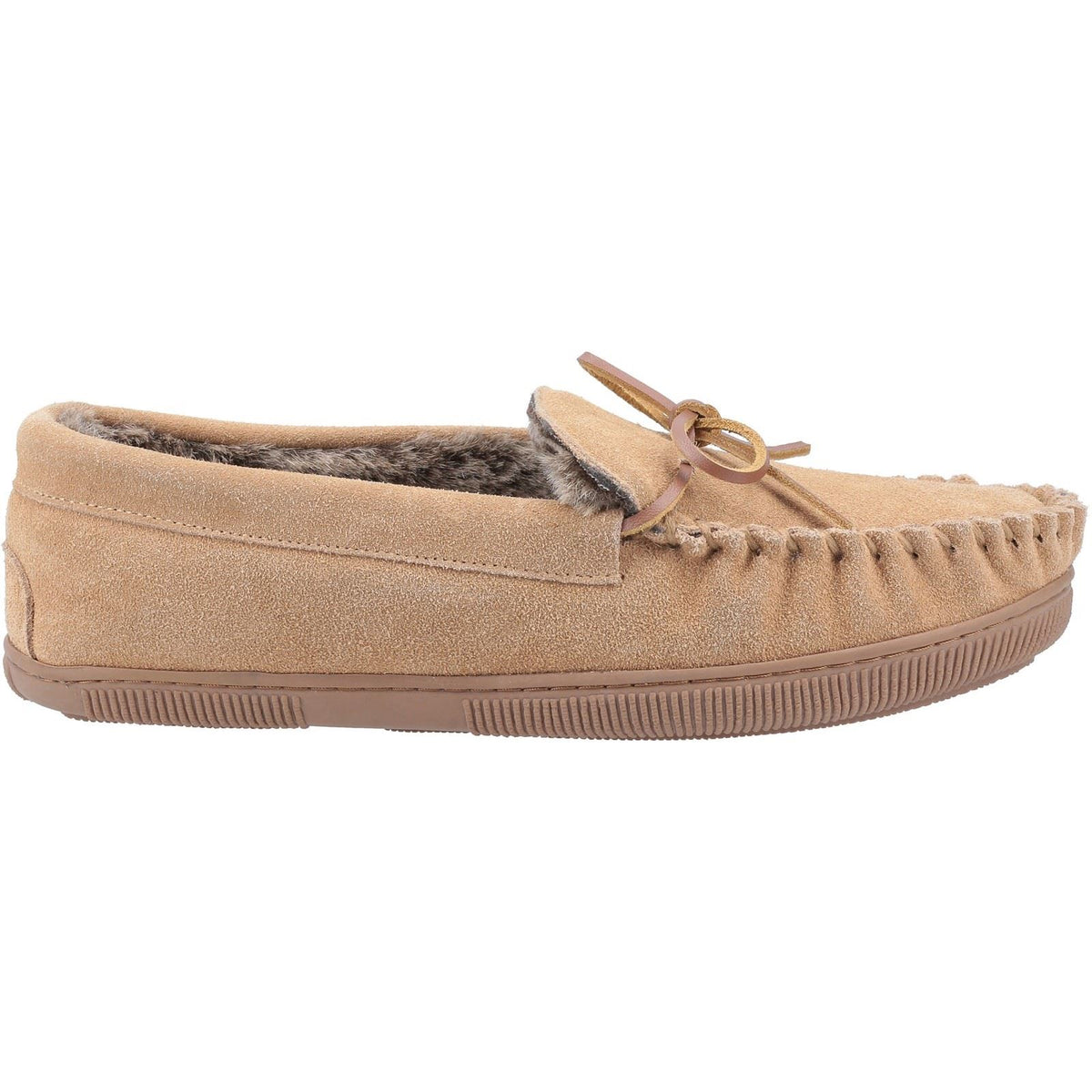Hush Puppies 0 Suede Men's Tan Slippers