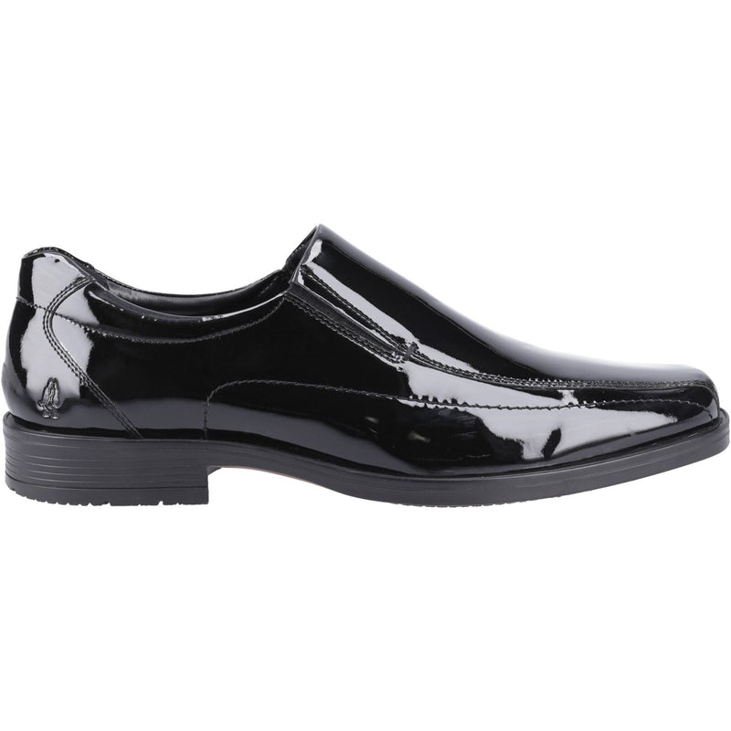 Hush Puppies Brody Leather Men's Black Slip-On Shoes