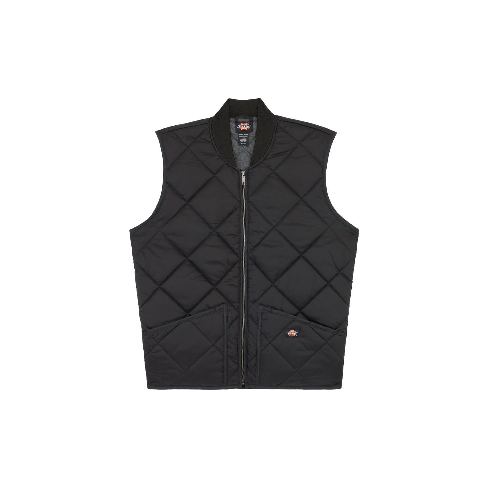 Dickies Diamond Quilted Vest Men's Black Gilets