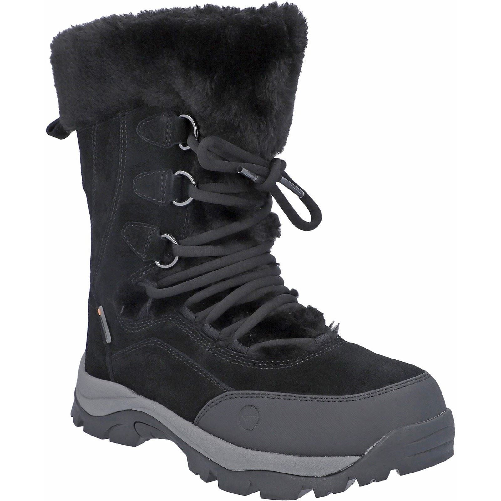 Hi-Tec Mortiz 200 Leather Women's Black Hiking Boots