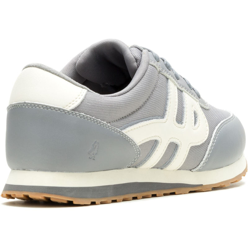 Hush Puppies Seventy8 Leather Women's Grey Trainers