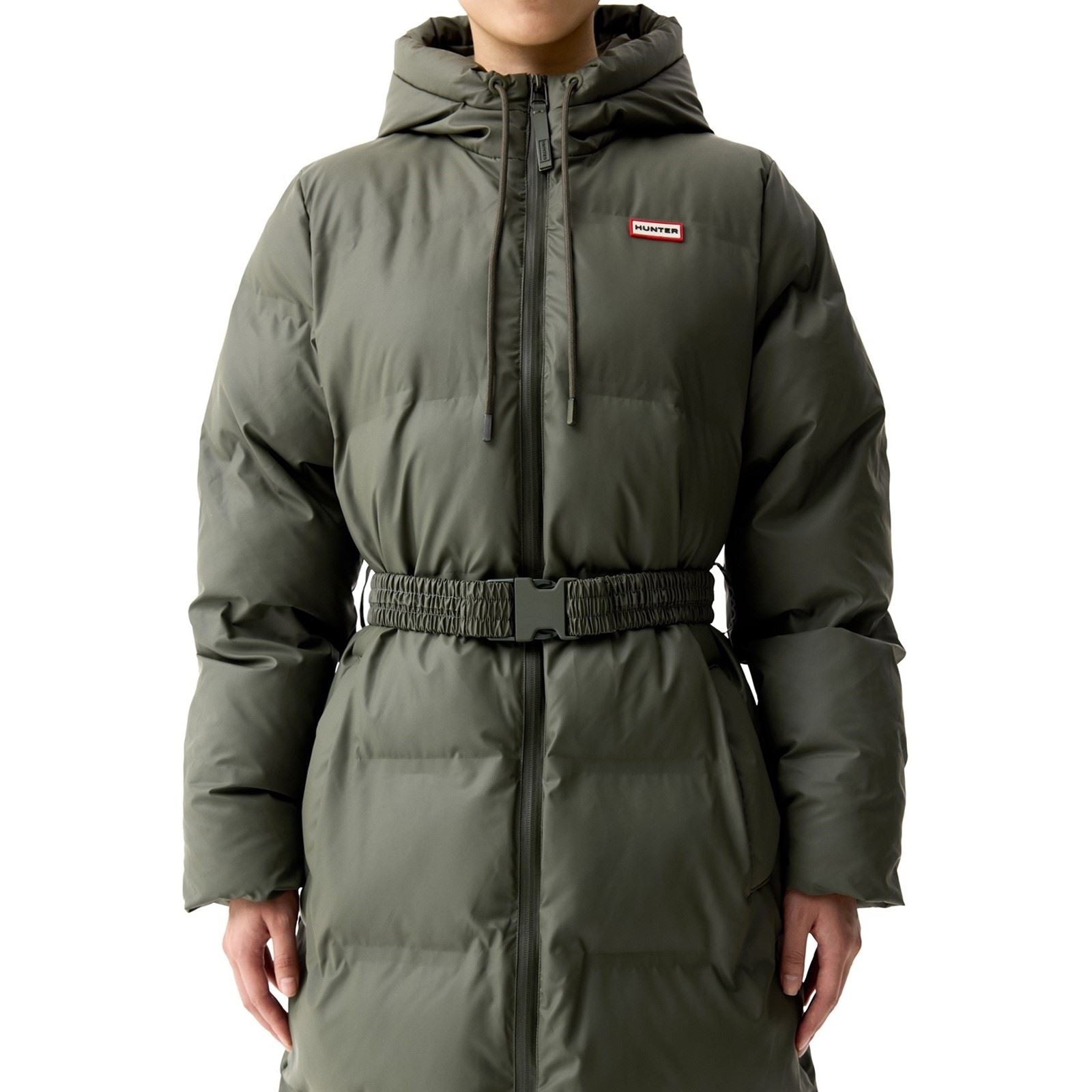 Hunter Hutchison Sonic Long Green  Puffer  Women's Jacket