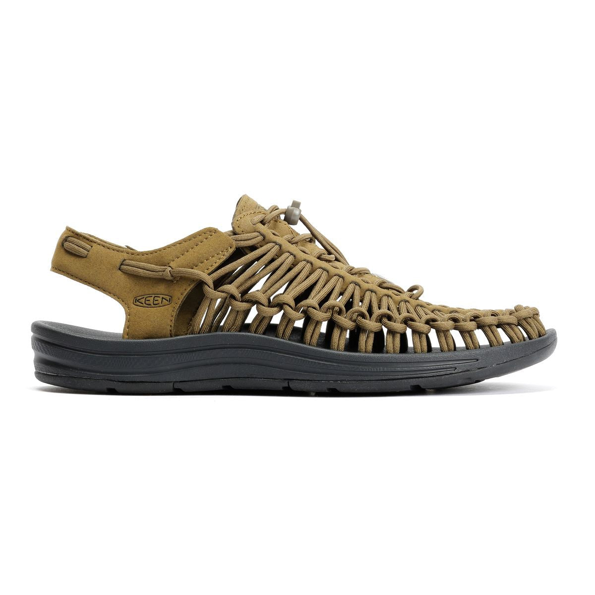 Keen Uneek Men's Dark Olive/Black Sandals