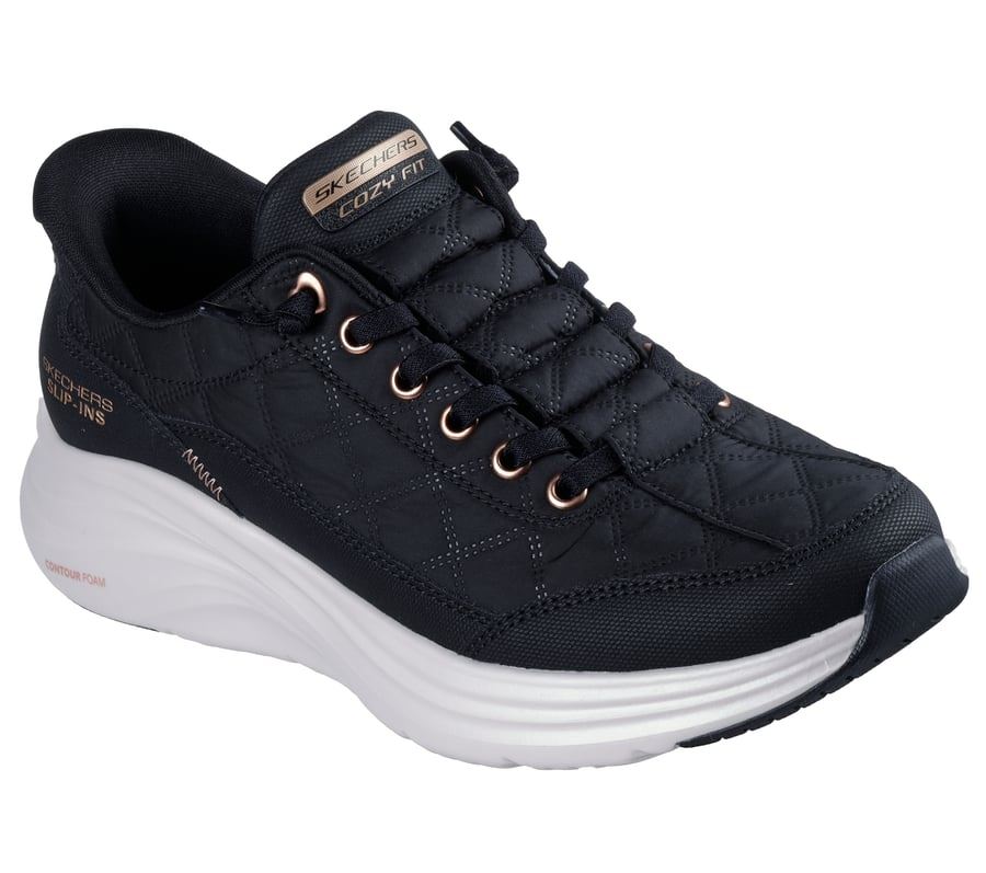Skechers Slip-Ins Contour Foam Cozy Fit Women's Black Trainers