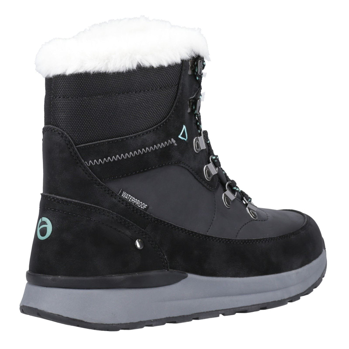 Cotswold Sheephouse Textile Women's Black Hiking Boots