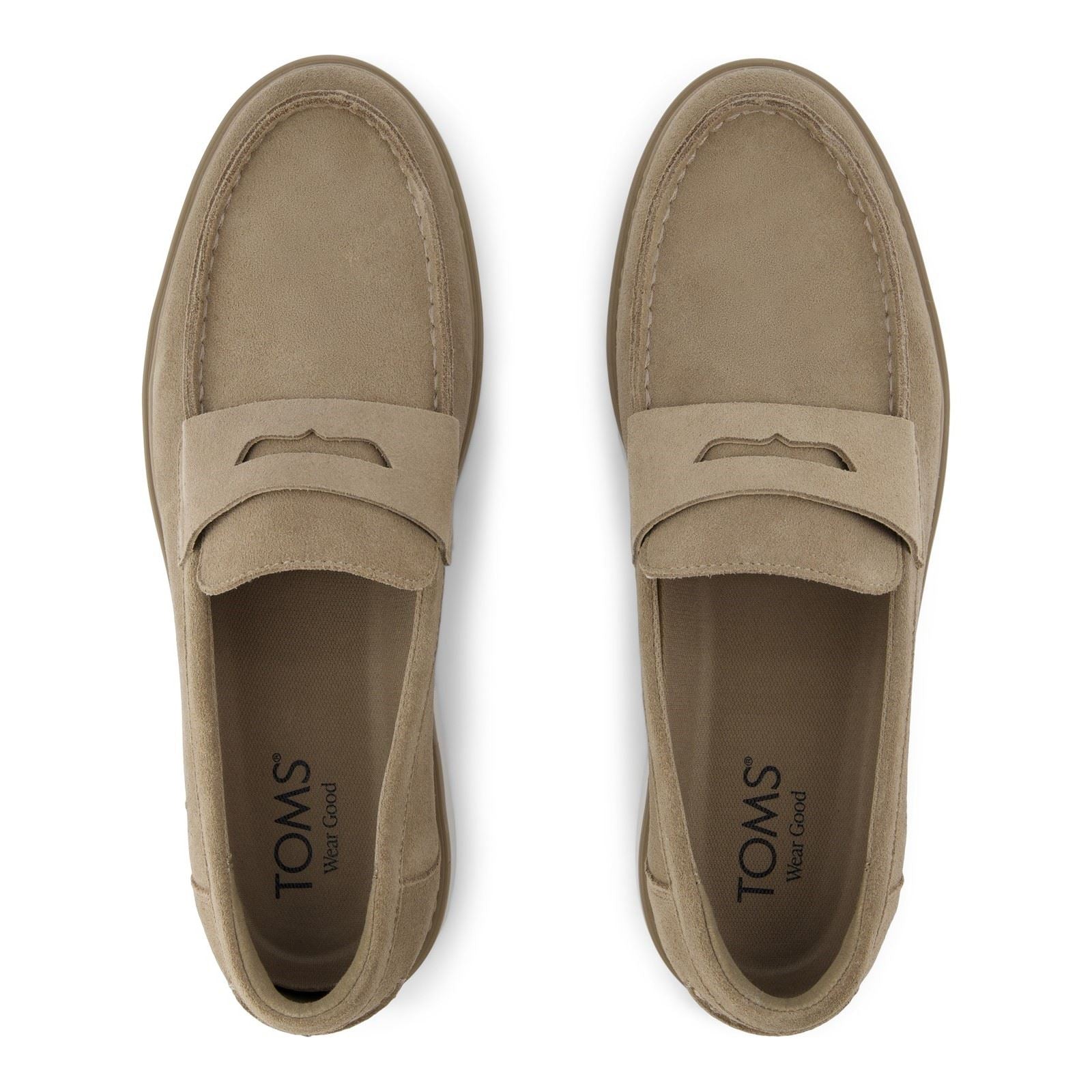 TOMS Navi TRVL LITE Havana Leather Men's Dune Loafers