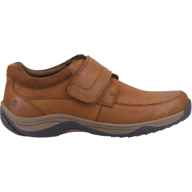 Hush Puppies Douglas Leather Men's Tan Nubuck Moccasins Shoes