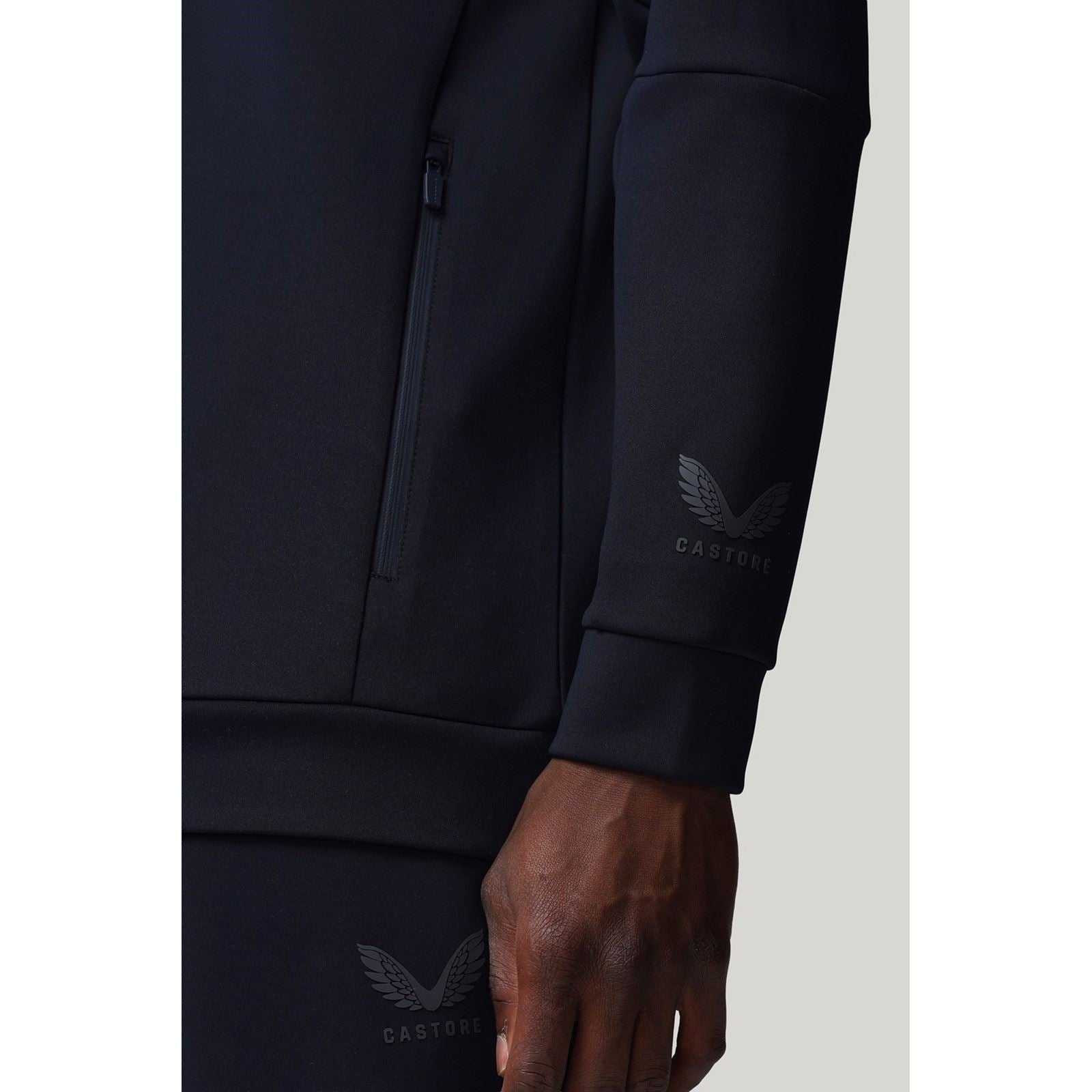 Castore Flex 1/4 Zip Men's Blue Sweatshirt