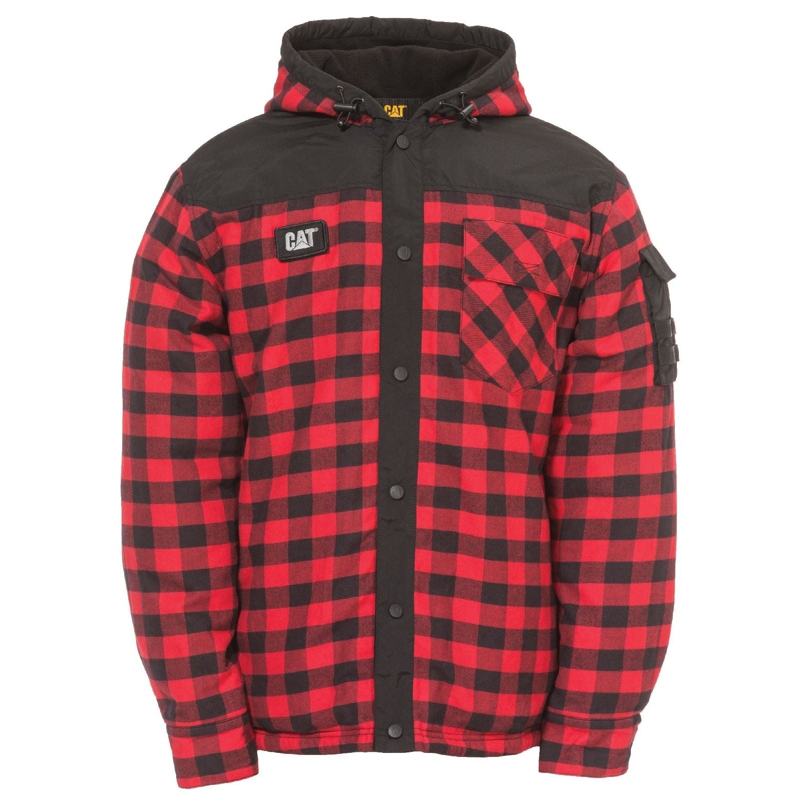 Caterpillar Sequoia Men's Red Fleece Jacket