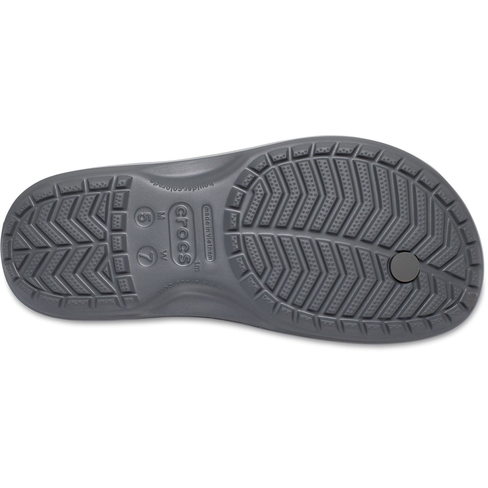 Crocs Crocband Flip Thermoplastic Men's Slate Grey/Smoke Flip Flops