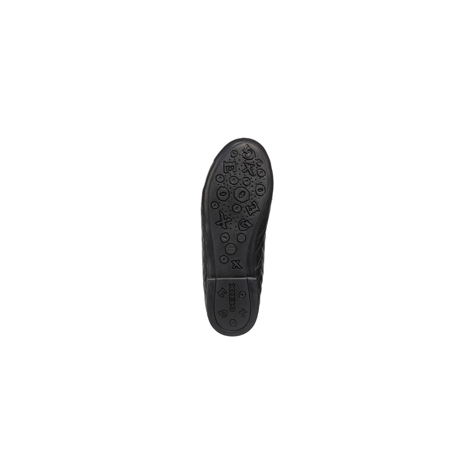 Geox Plie' Junior Leather Girl's Black Shoes