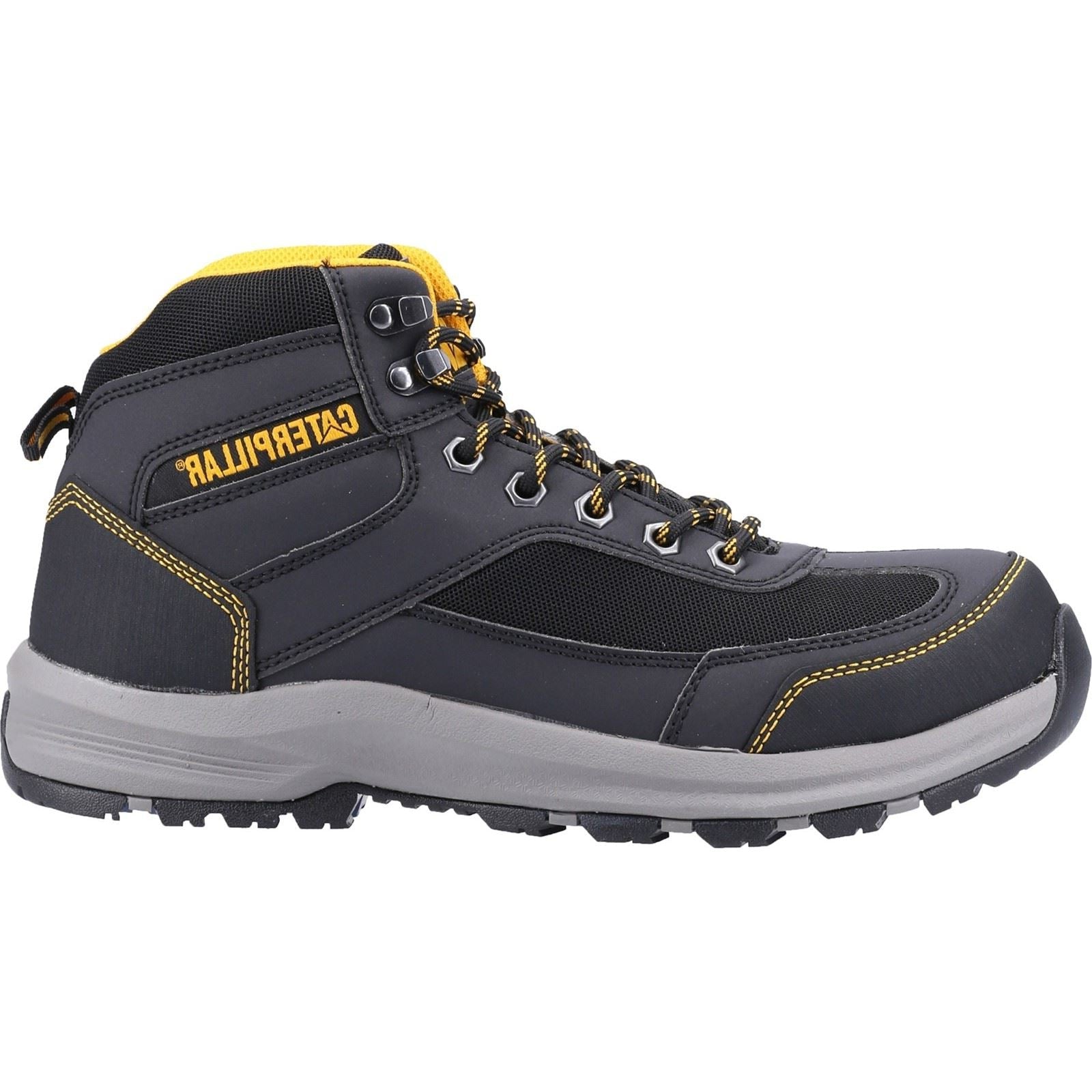 Caterpillar Elmore Mid Synthetic Grey Hiking Boots
