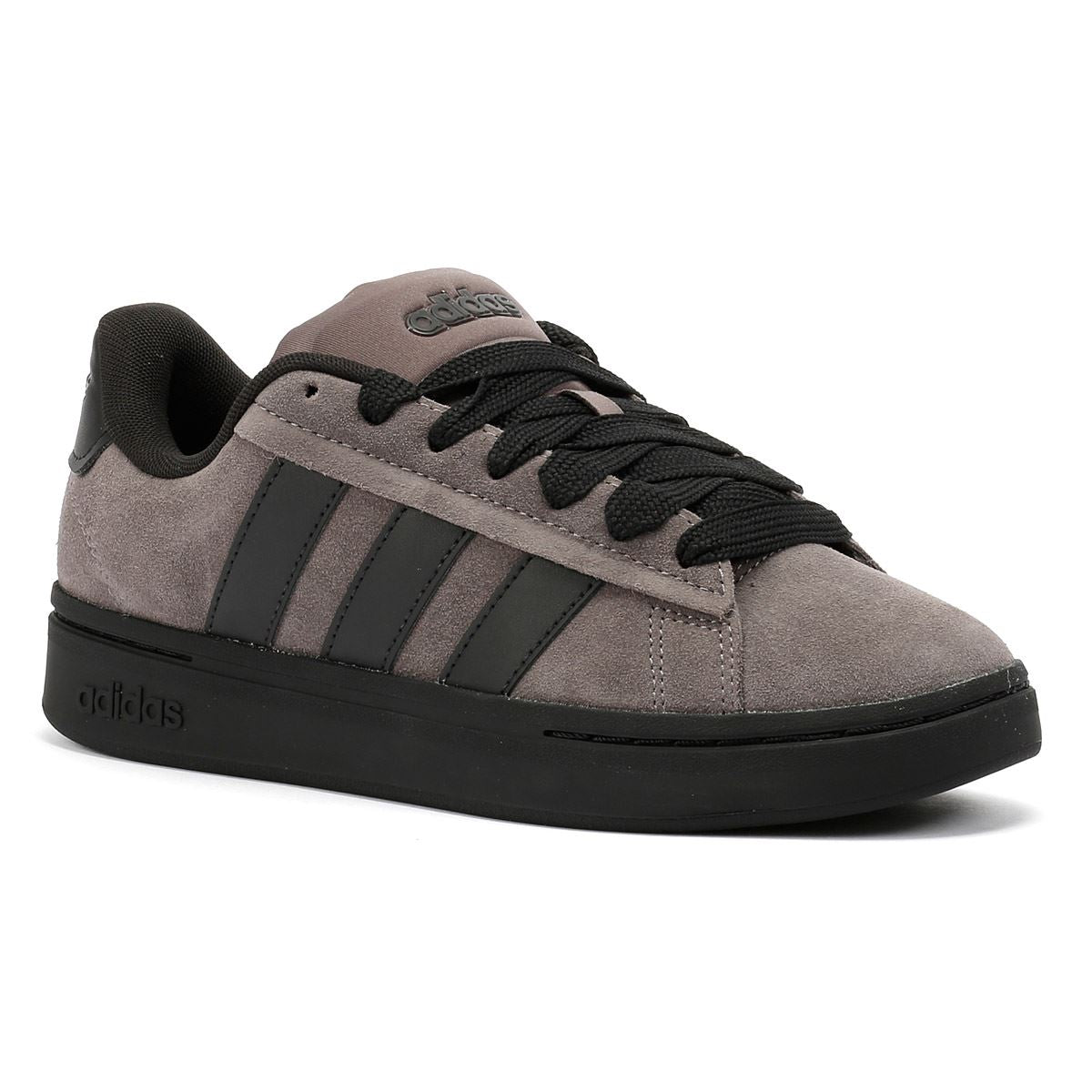 Adidas Grand Court Alpha 00s Charcoal/Black Trainers – Tower