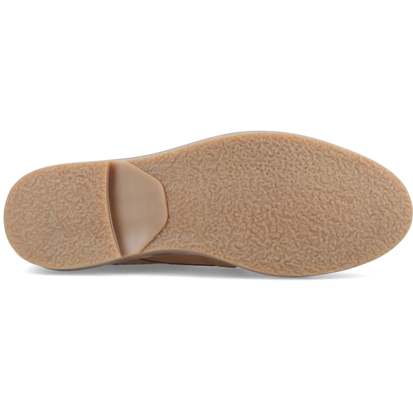 Hush Puppies Genny Leather Men's Taupe Lace-Up Shoes