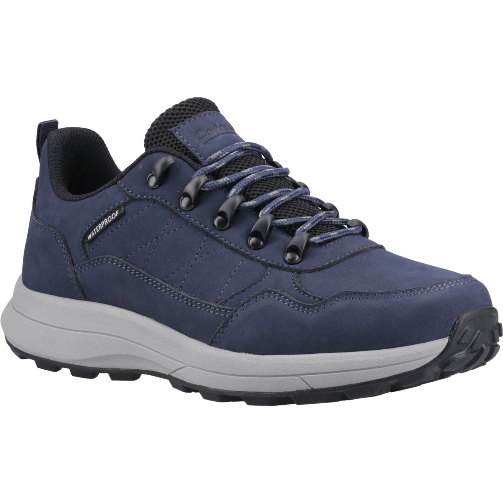 Cotswold Elmfield Nubuck Men's Navy Trainers