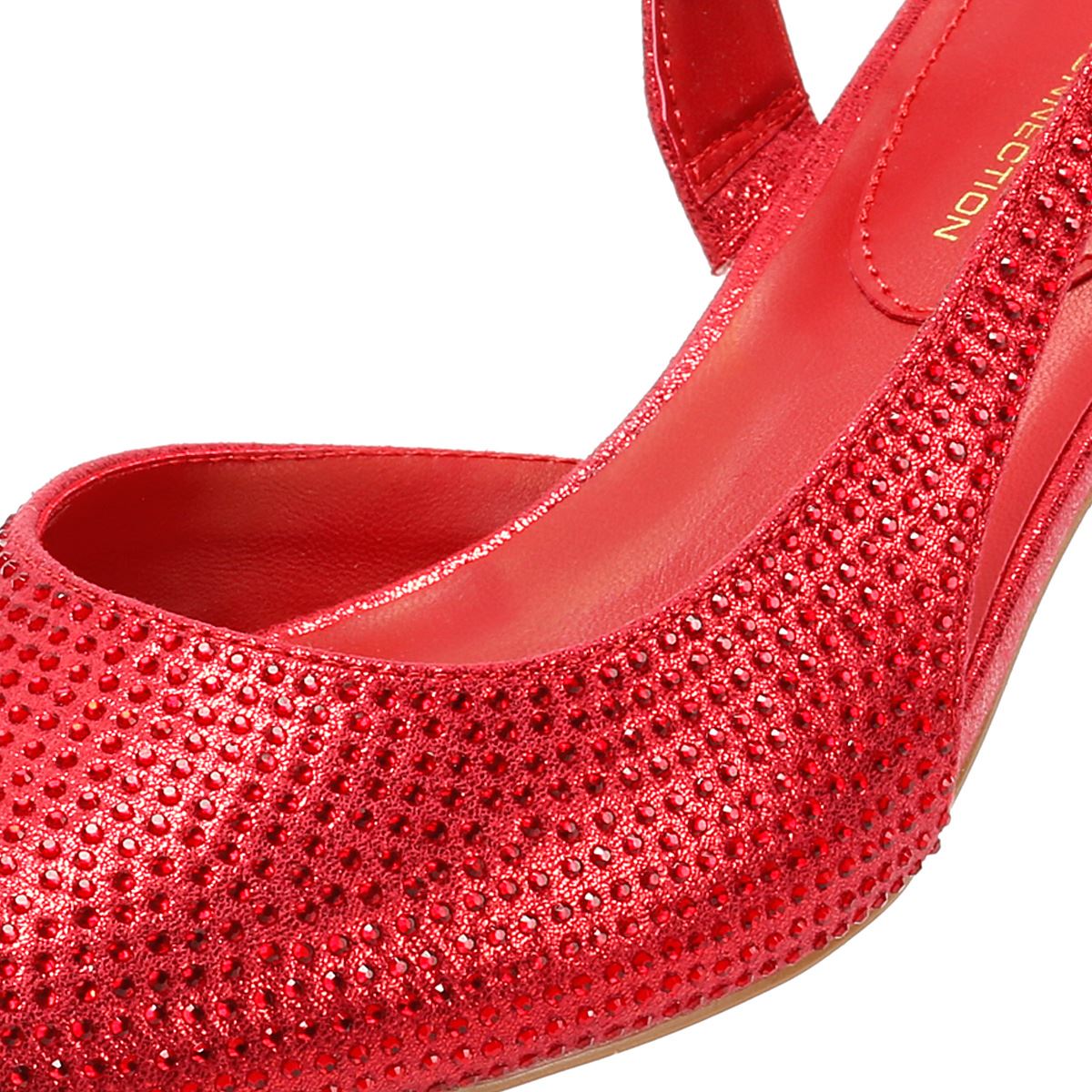 French Connection Venus Women's Red Kitten Heels