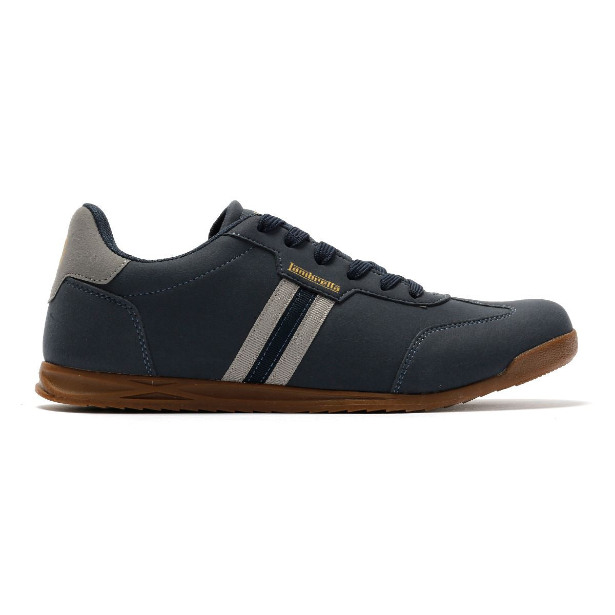 Lambretta Tackle Men's Navy/Charcoal Trainers