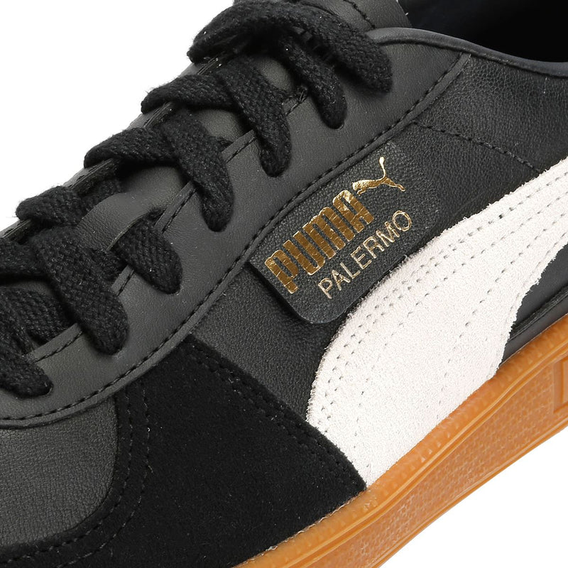 Puma Palermo Leather Black Trainers