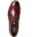 Base London Wing Leather Men's Burnt Brown Derby Shoes
