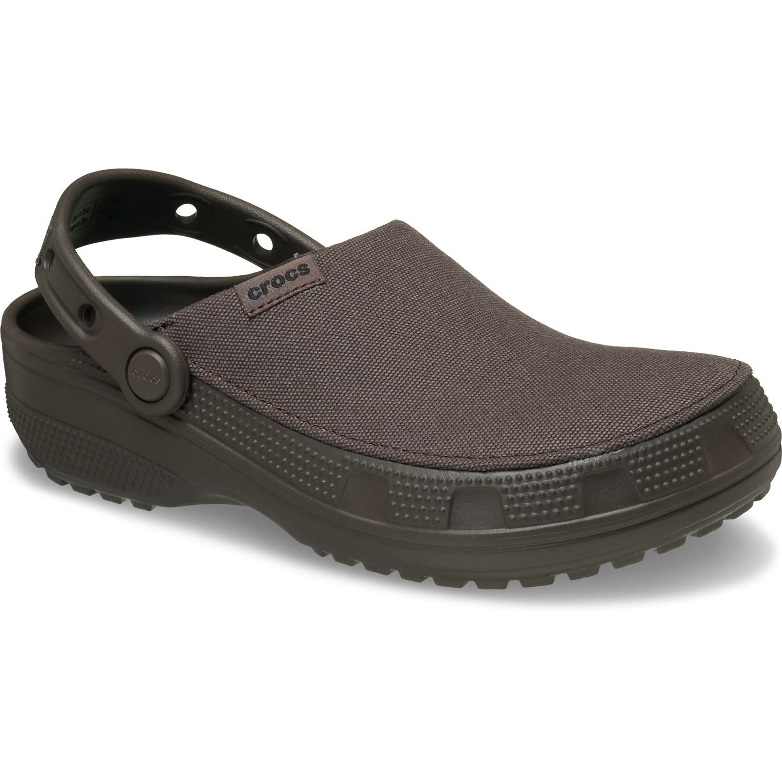 Crocs Classic Crafted Textile Blend Women's Espresso Clogs