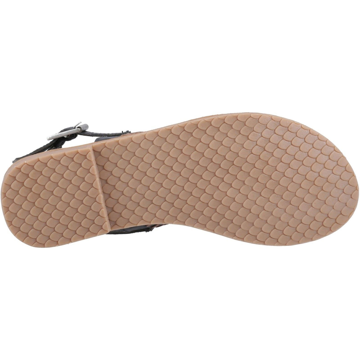 Hush Puppies Hadley Leather Women's Black Sandals