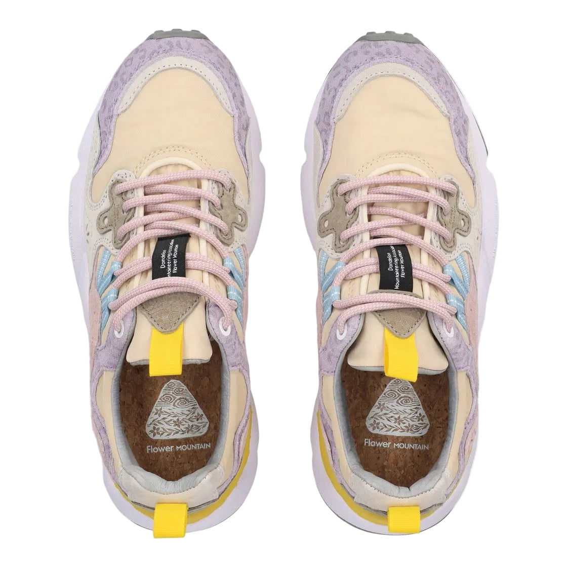 Flower Mountain Yamano 3 Women's Lilac/Blush/Cream Trainers