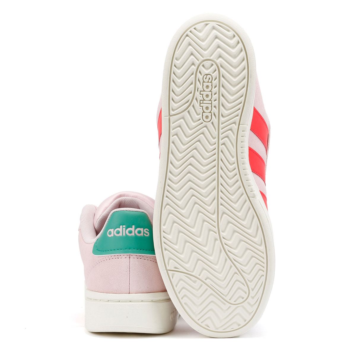 Adidas Grand Court Alpha 00s Women's Pink/Red/Green Trainers