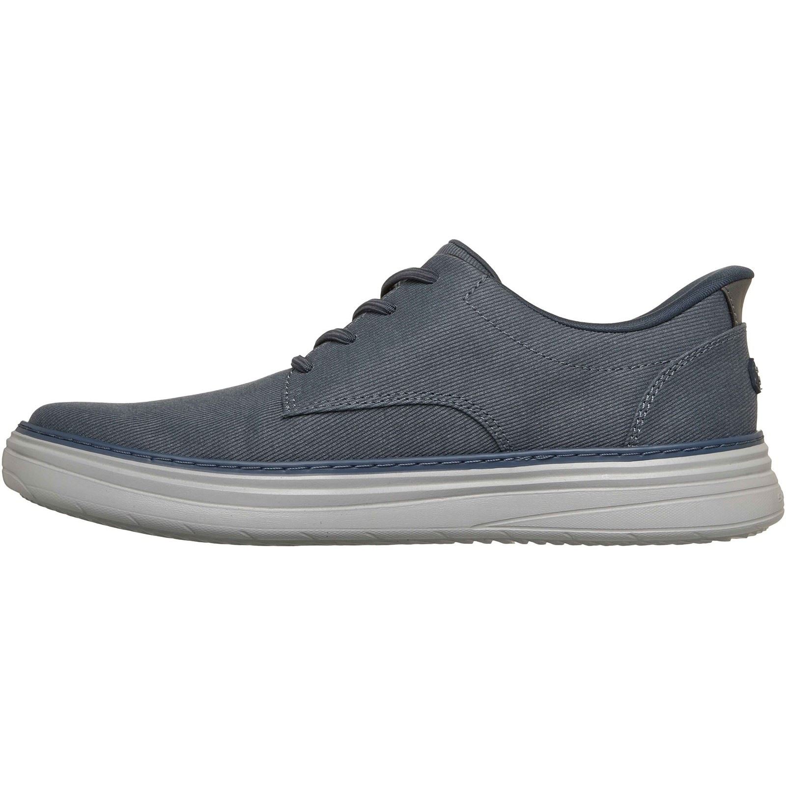 Skechers Hyland Justino Textile Men's Navy Lace-Up Shoes