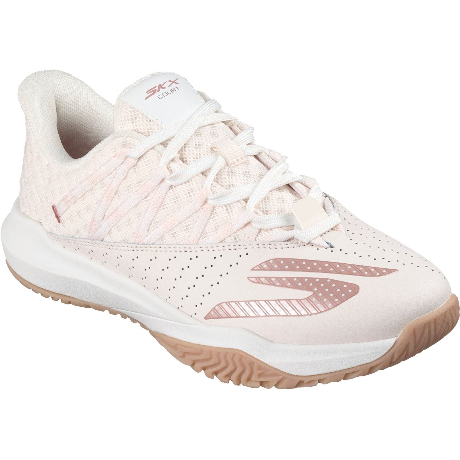 Skechers Viper Court Rally Leather Women's Light Pink Trainers