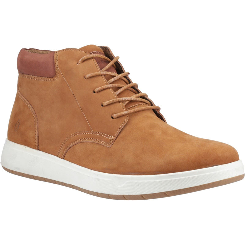 Hush Puppies Bronko Chukka Leather Men's Tan Boots
