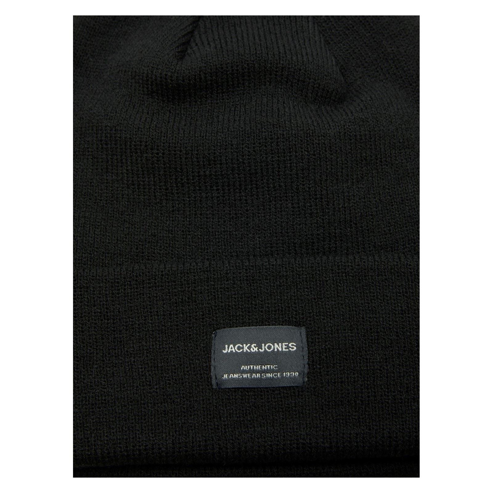 Jack & Jones Frost DNA Synthetic Blue Hat & Scarf Set