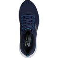 Skechers Relaxed Fit Edgeride Contention Synthetic Men's Navy/Blue Trainers
