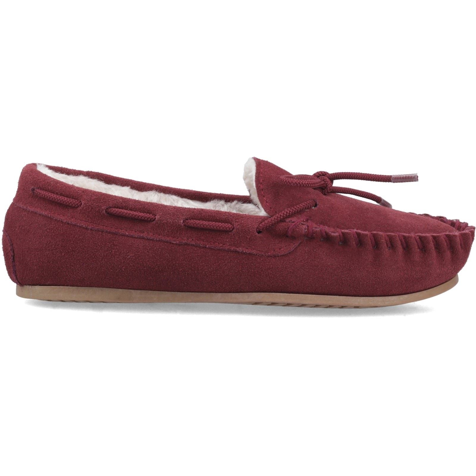 Hush Puppies Allie Suede Women's Bordeaux Slippers