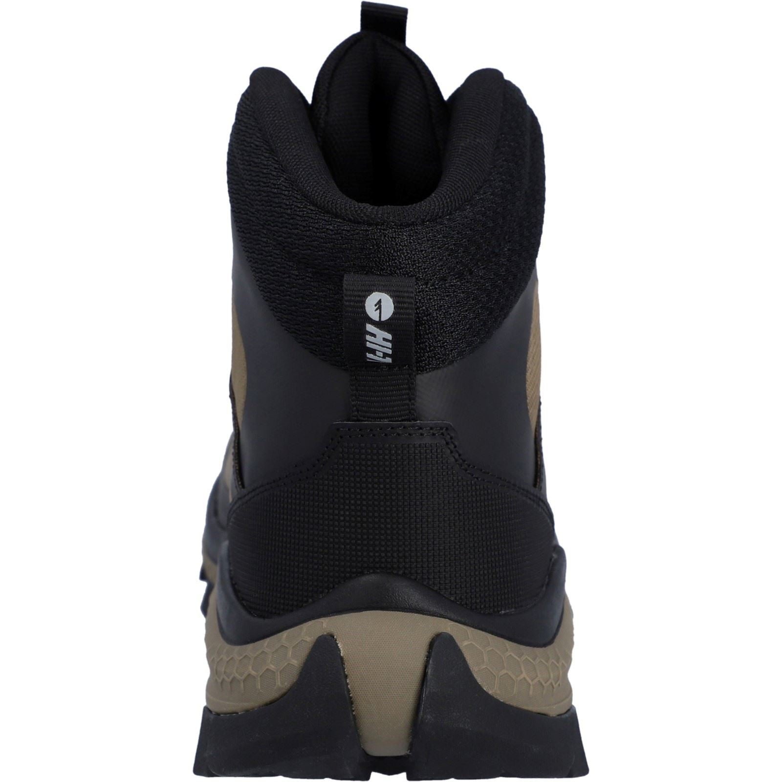 Hi-Tec Infuse Mid Polyester Men's Black/Walnut/Artisans Gold Hiking Boots