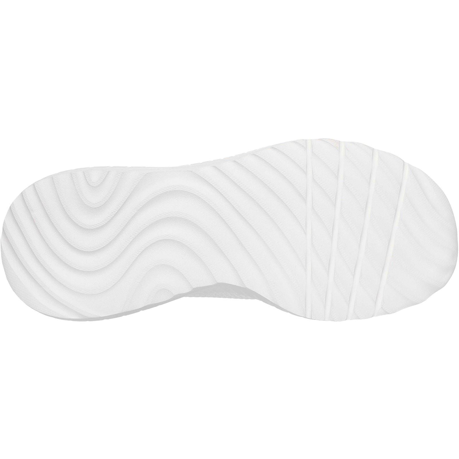 Skechers BOBS Sport Squad Chaos Textile Women's White/Gold Standard Trainers