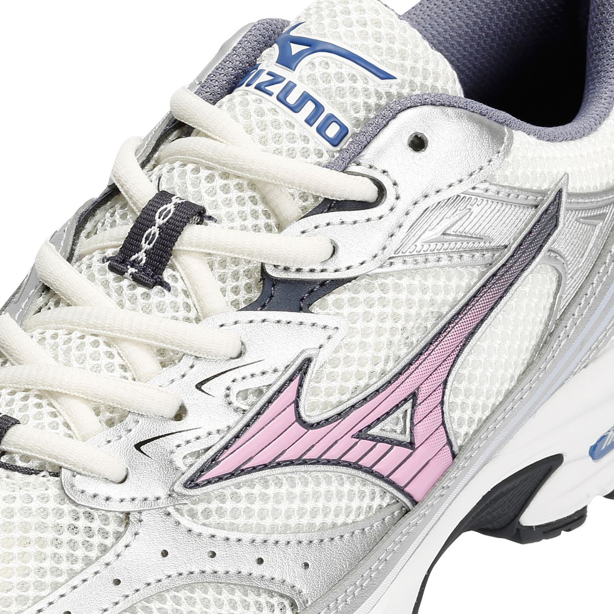 Mizuno MXR Sport Snow White/Lilac/Silver Trainers