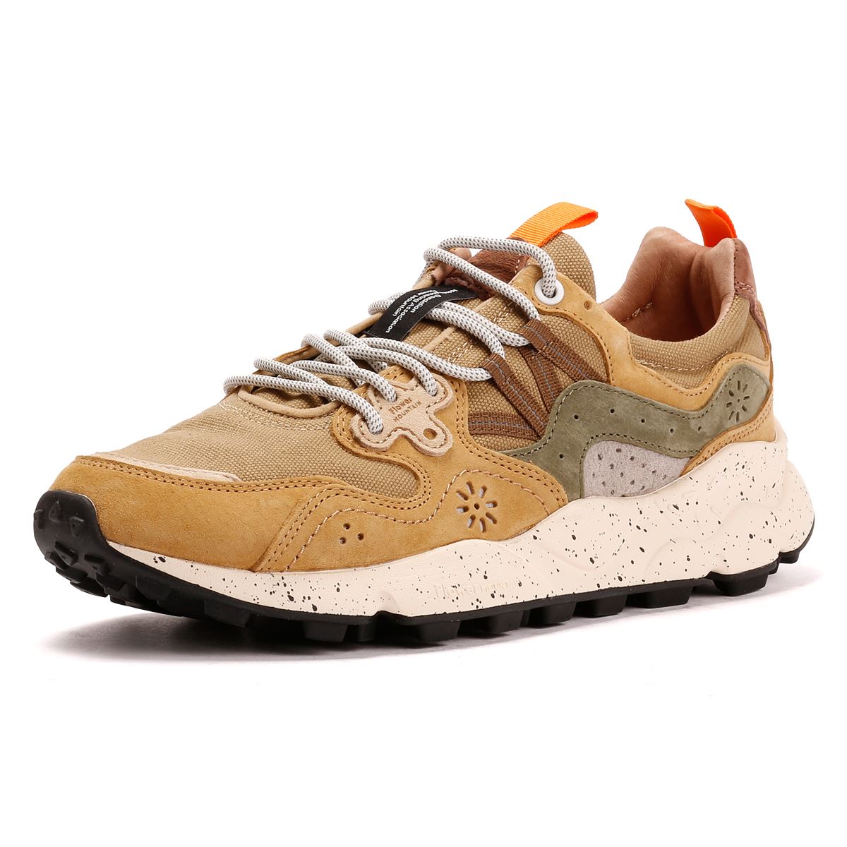 Flower Mountain Yamano 3 Men's Khaki/Green Trainers