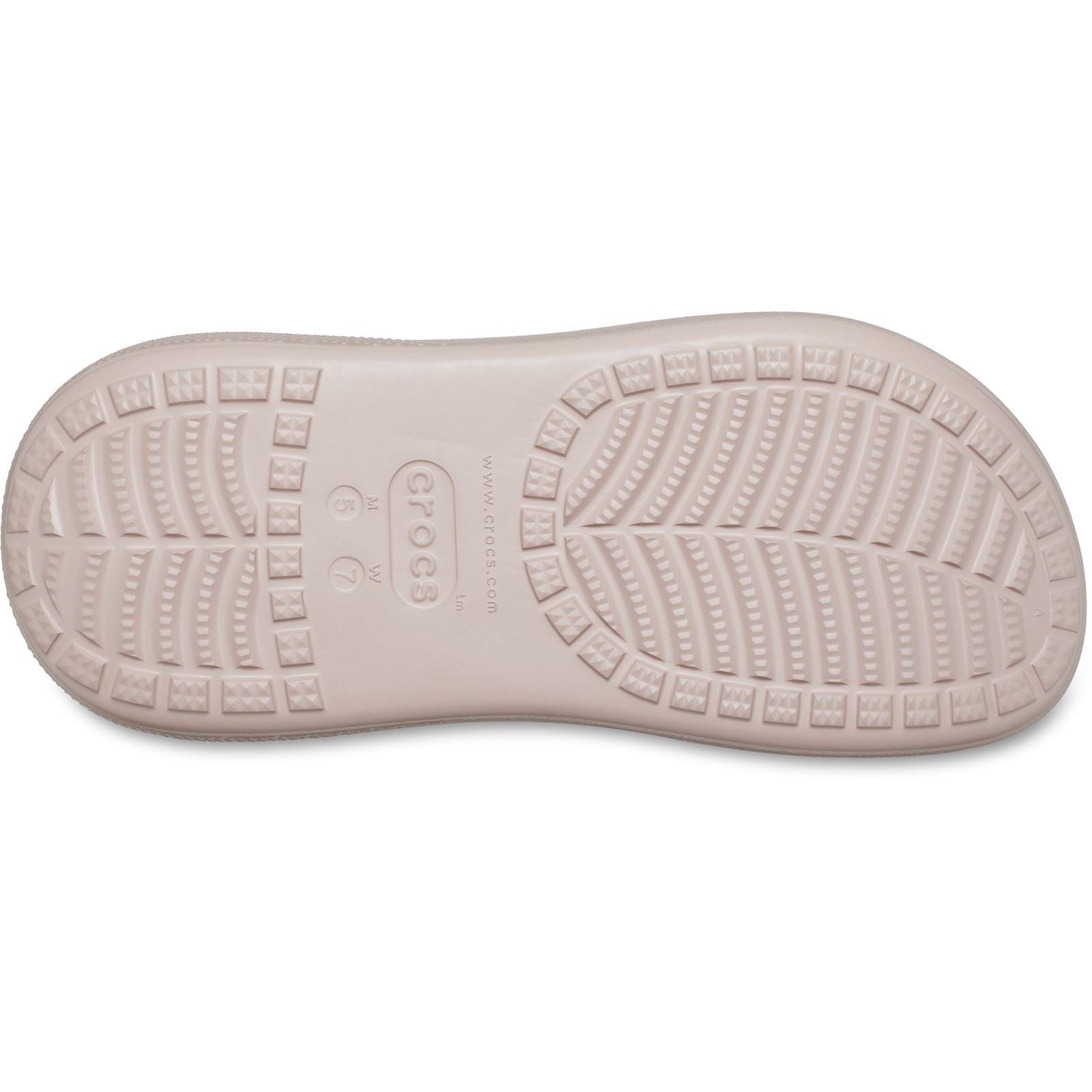 Crocs Classic Crush Synthetic Pink Clay Clogs