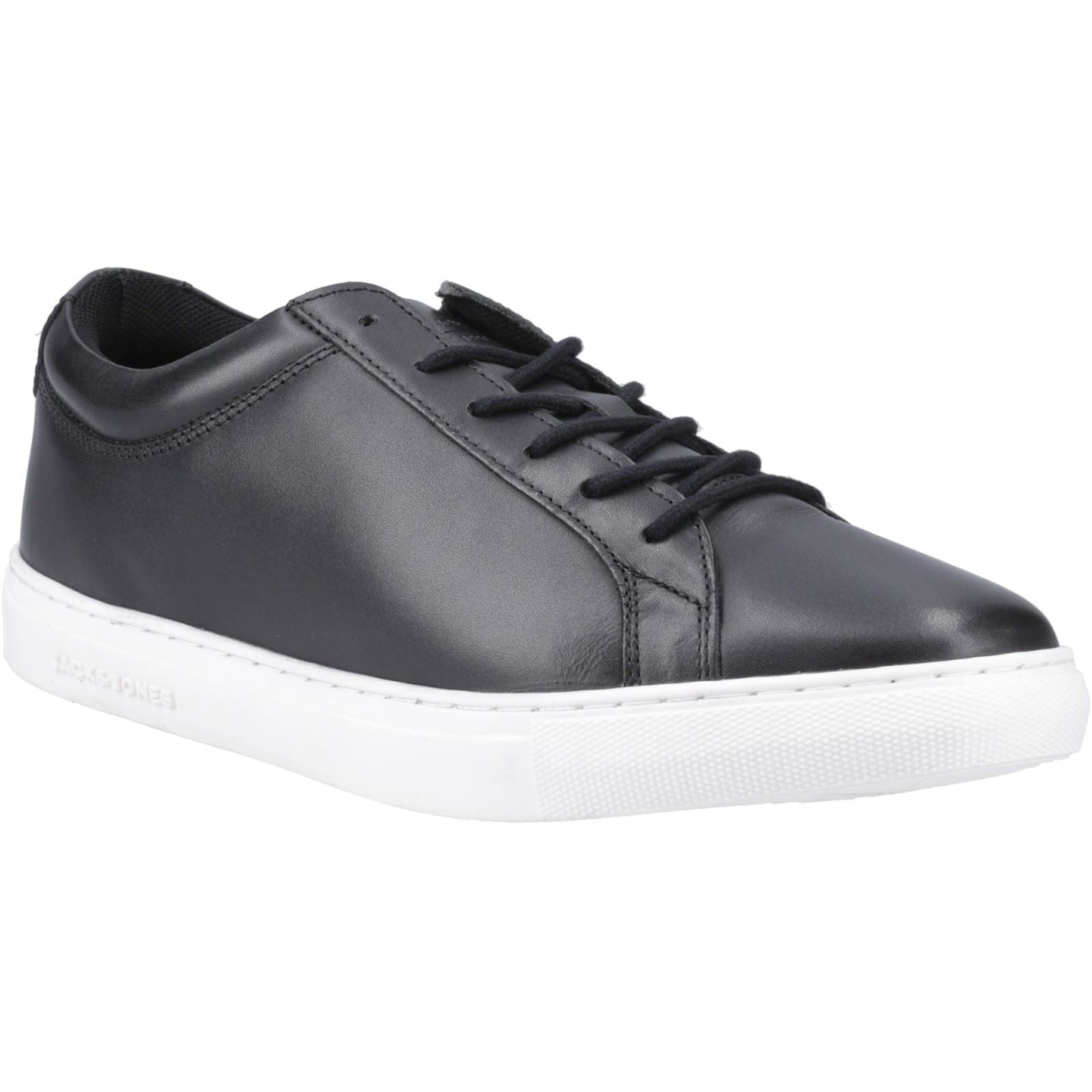 Jack & Jones Galaxy Leather Men's Anthracite Trainers