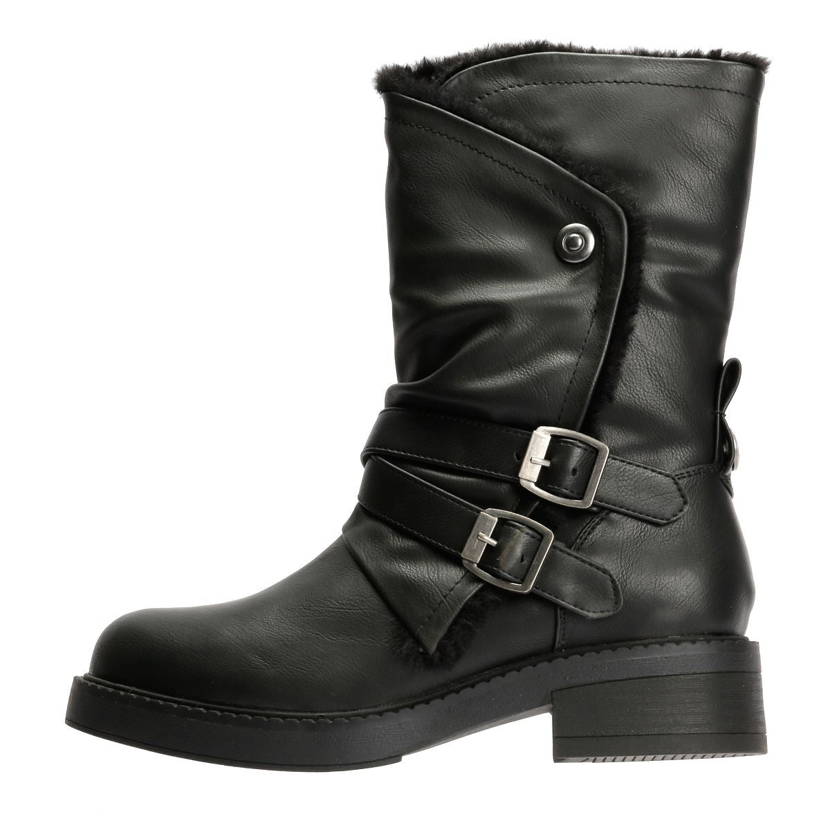 Blowfish Malibu Voyage Cozy Women's Black Boots