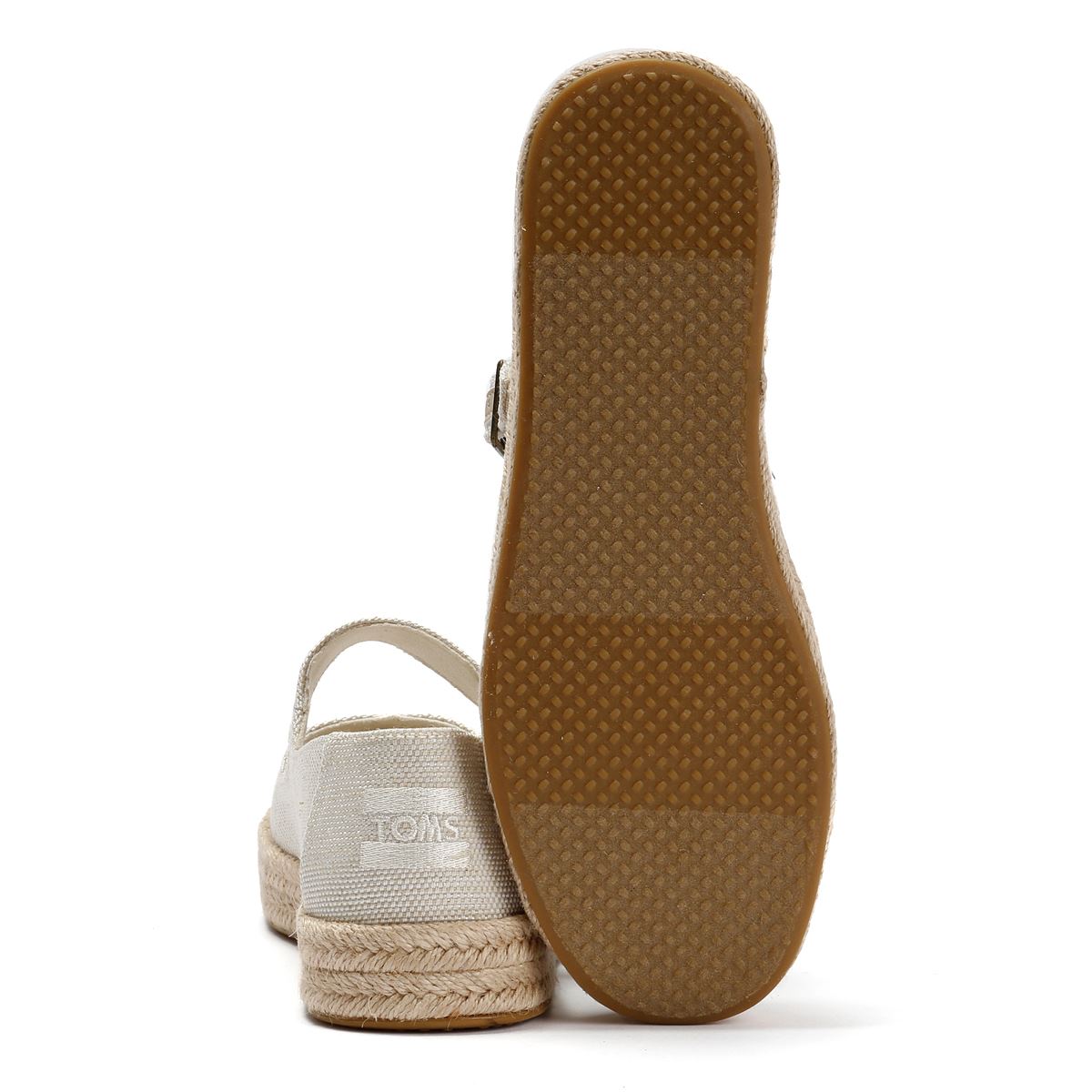 TOMS Carolina Mary Jane Textile Women's Natural Espadrilles